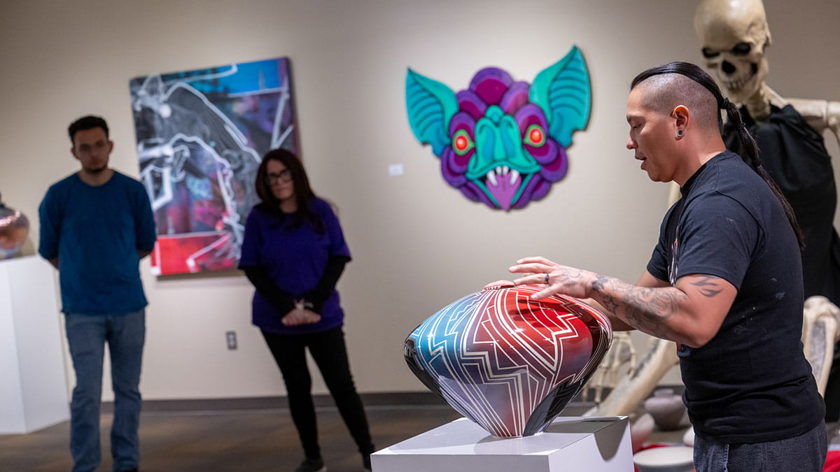 Alex Bahe San Juan College Art Gallery Showing